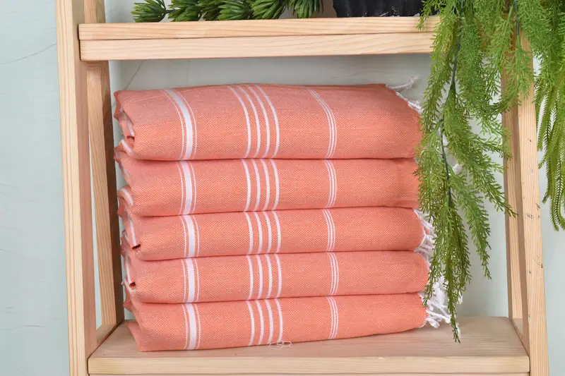Family Gift, Wedding Gift, Organic cotton Turkish peshtemal towel, Custom Wedding Gift, Gift For Her, 70x40 Cotton Striped Towel, Holiday Towel - 1