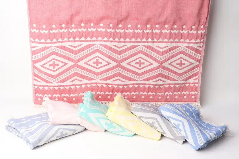 70x36 Cotton Plus Design Towel, Bachelorette Party Gifts, Gift Boxes Towel, Handwoven Turkish bath towel, Gifts For Him, Bachelorette Gifts - 7