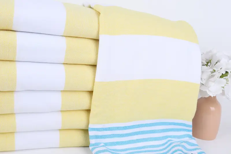 Towel With Name, Bath towel, 68x36 Cotton Striped Terry Towel, Welcome Wedding Gift, Quick-Dry Beach Towel, Custom Wedding Gift, Bachelor Towel - 2