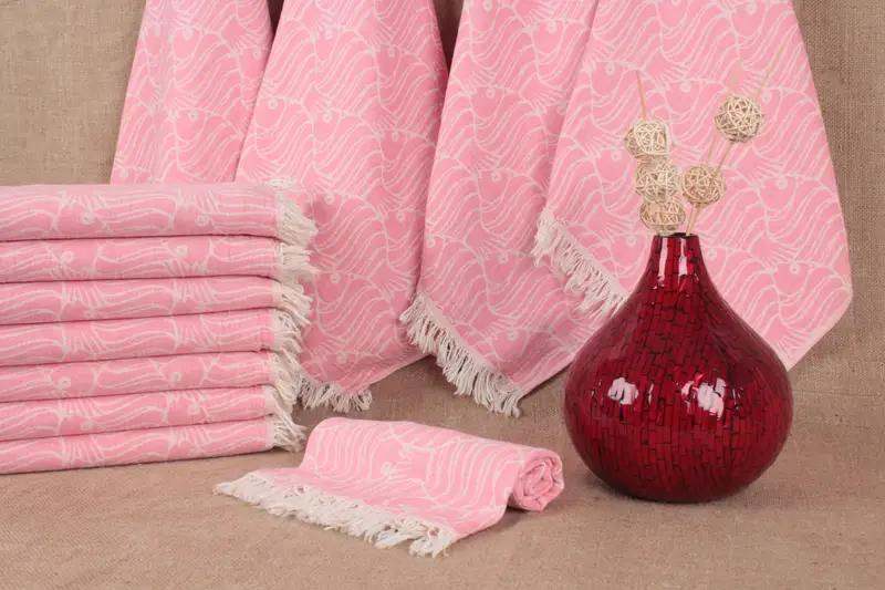 アニマルプリントふきん コットンペシュキルキッチンタオル 24x40インチ