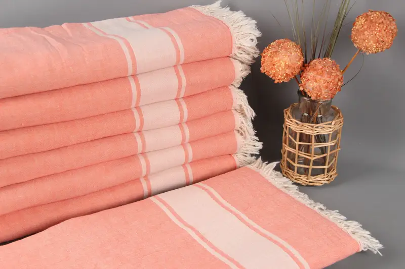 Turkish Towel Beach Blanket, Best Wedding Gift, 70x60 Cotton Striped Towel, Custom Blanket, Gift For Mom, Custom Wedding Gifts, Personalized Gifts - 1