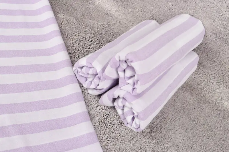 Personalized Towel, Unique Wedding Gift, Gift For Him, Luxury Beach Towel, Monogram Beach Towel, Bride Gift, Pool Towels, 68x40 Cotton Striped Towel - 8