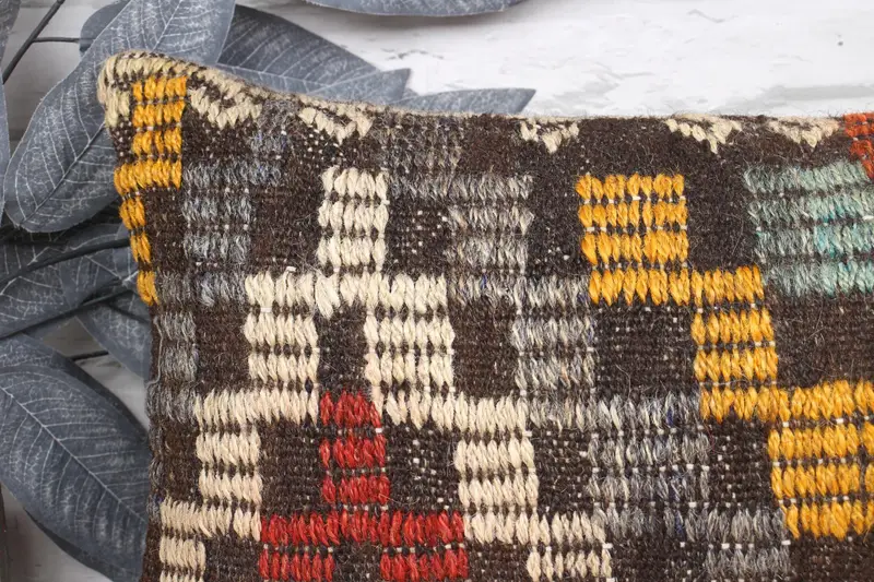 Pillow for Couch, Bohemian Cushion Cushion Cover, 12x24 Red Cushion, Cushion Case, Home Decor Pillow, Designer Throw Cushion, Kilim Pillow - 2