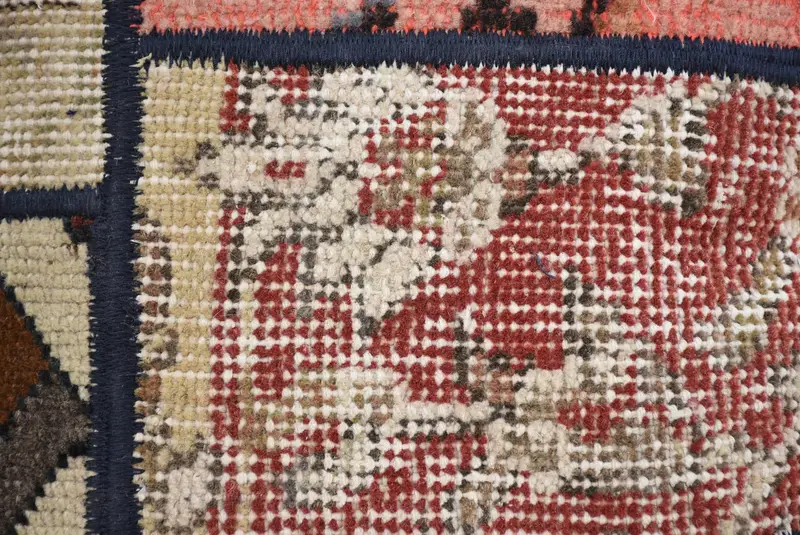 14x14 Red Pillow, Retro Throw Pillow Cover, Kilim Pillow Cover, Cushion Case, Ethnical Kilim Rug Pillow, Vintage Kilim Throw Pillow - 3