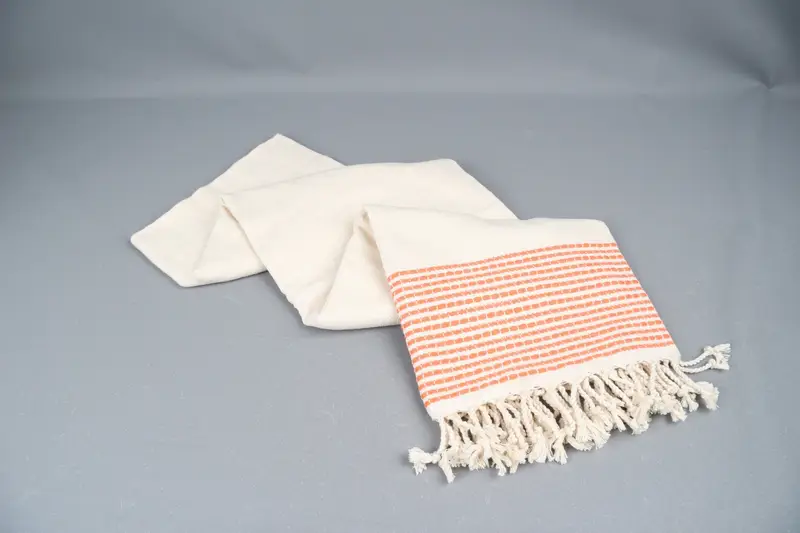 Sand-resistant towel, Wedding Gift, Bridal Shower Gift, Luxury Turkish Bath Towel, Unique Gift, Best Wedding Gift, 70x36 Cotton Striped Towel - 7