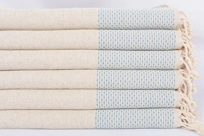 Personalized Kitchen Towel, Turkish Towel Hand Towel, Engagement Gift, 40x20 Cotton Polka Dot Towel, Turkish Tea Towel, Monogrammed Turkish Towel - 3