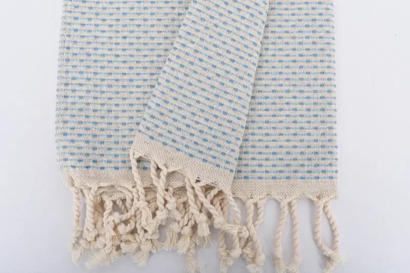 Personalized Kitchen Towel, Turkish Towel Hand Towel, Engagement Gift, 40x20 Cotton Polka Dot Towel, Turkish Tea Towel, Monogrammed Turkish Towel - 8