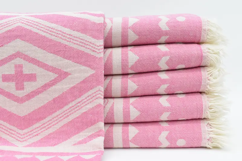 Turkish hand towel, Gift For Coworker, Personalized Wedding Gift, 70x36 Cotton Plus Design Towel, Turkish Beach Towel Personalized, Absorbent towel - 2