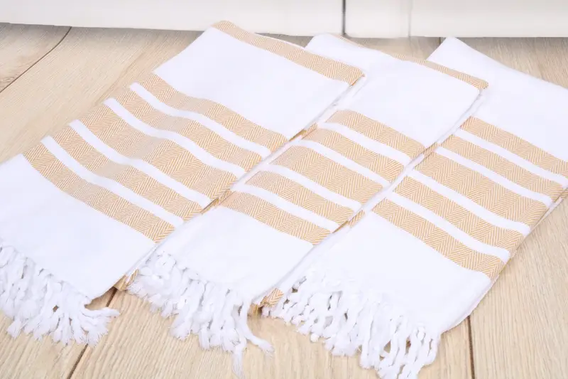 Unique Gift, Housewarming Gift, 70x40 Cotton Herringbone Towel, Eco-friendly Turkish peshtemal towel, Custom Wedding Gifts, Monogram Beach Towel - 6