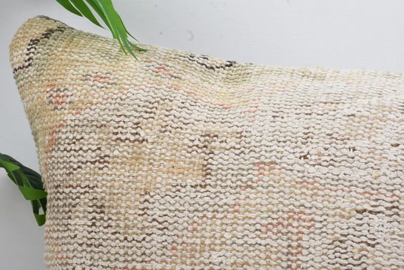 Pillow for Couch, 16x48 Green Cushion Case, Pillow Case, Kilim Pillow, Indoor Pillow Cover, Boho Pillow Sham Cover, Vintage Throw Cushion - 2