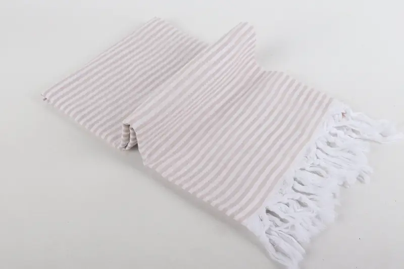 Turkish Towel USA, Bridal Shower Favors, 68x36 Cotton Striped Towel, Beach Towel Bulk, Yoga Towel, Soft towel, Personalized Gift For Him - 6