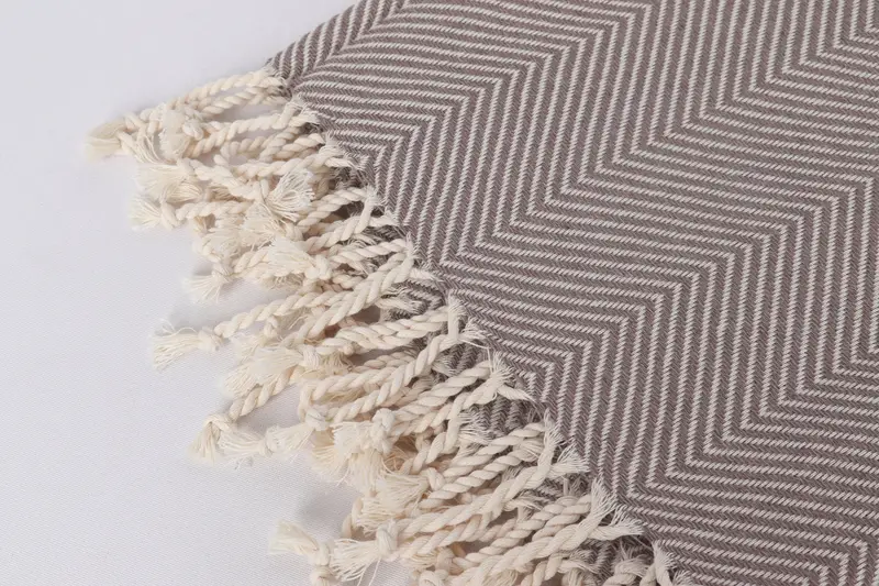 Girl Trip Party Favor, 70x40 Cotton Herringbone Towel, Bridal Shower Favors, Quick-Dry Beach Towel, Gift For Him, Bachelorette Party Favor - 7