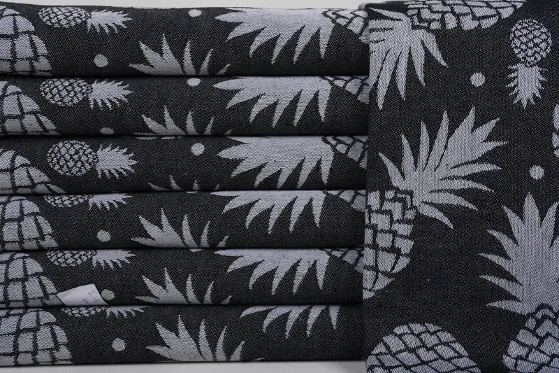 Personalized Bridesmaid Gift, 70x36 Cotton Pineapple Design Towel, Soft towel, Yoga Towel, Bachelor Gifts, Personalized Wedding Gift For Couple - 2