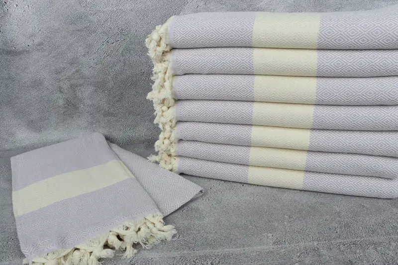 Best Friend Christmas Gift, Personalized Turkish Towel, 70x40 Cotton Diamond Towel, Custom Beach Towel, Bachelorette Party Gifts Bridesmaids - 2