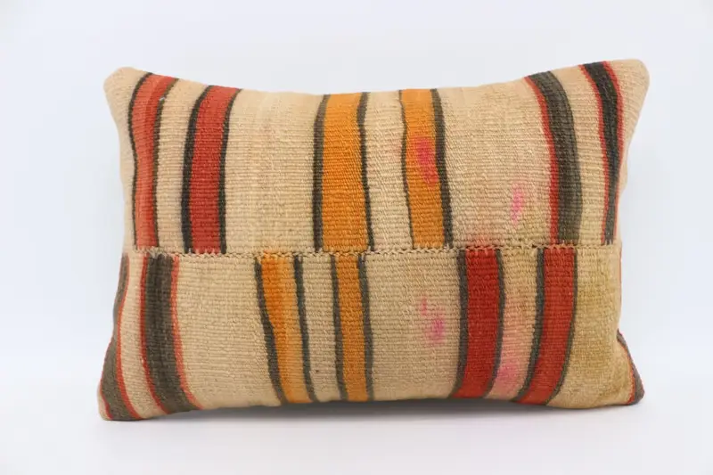 16x24 Red Pillow Cover, Vintage Kilim Pillow Pillow Sham, Kilim Cushion Sham, Throw Kilim Pillow, Pillow, Tapestry Cushion, Antique Pillows - 1
