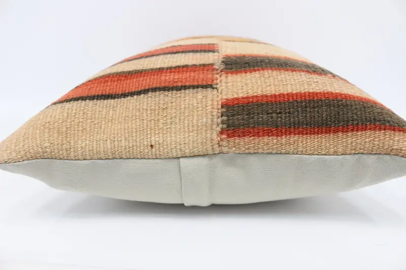 16x24 Red Pillow Cover, Vintage Kilim Pillow Pillow Sham, Kilim Cushion Sham, Throw Kilim Pillow, Pillow, Tapestry Cushion, Antique Pillows - 5