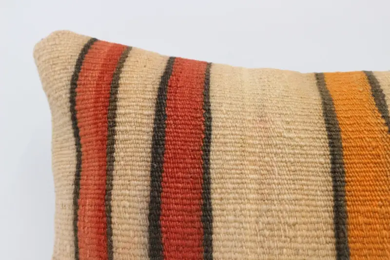 16x24 Red Pillow Cover, Vintage Kilim Pillow Pillow Sham, Kilim Cushion Sham, Throw Kilim Pillow, Pillow, Tapestry Cushion, Antique Pillows - 2