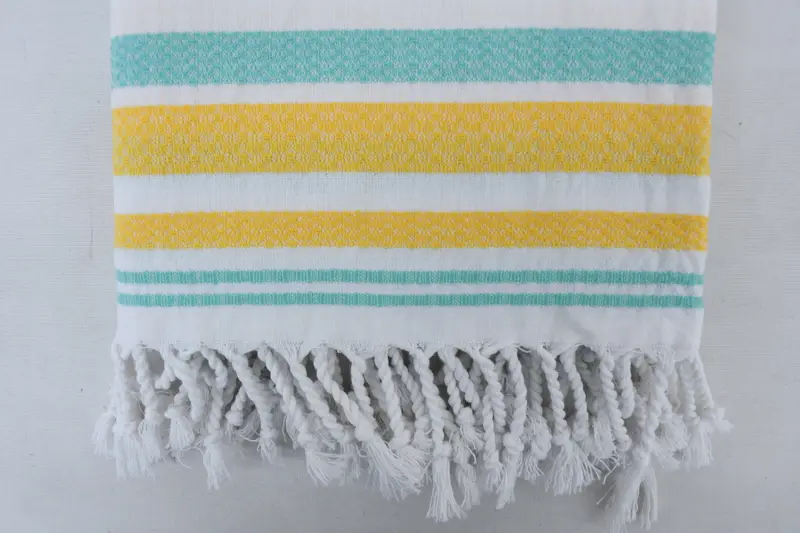 Wedding Anniversary Gift, 70x36 Cotton Striped Towel, Custom Towel, Luxury towel, Custom Beach Towels, Personalized Gift For Her, Home Decor Gifts - 5