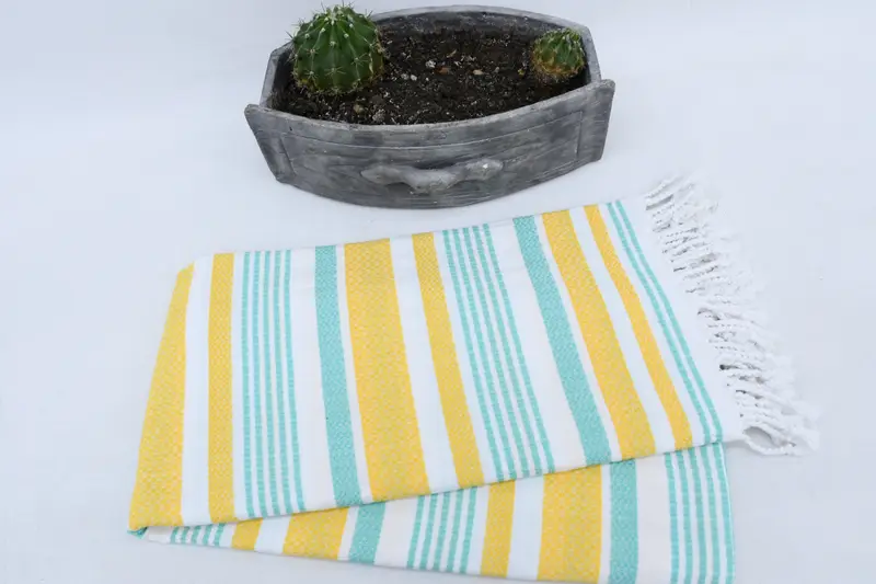 Wedding Anniversary Gift, 70x36 Cotton Striped Towel, Custom Towel, Luxury towel, Custom Beach Towels, Personalized Gift For Her, Home Decor Gifts - 6