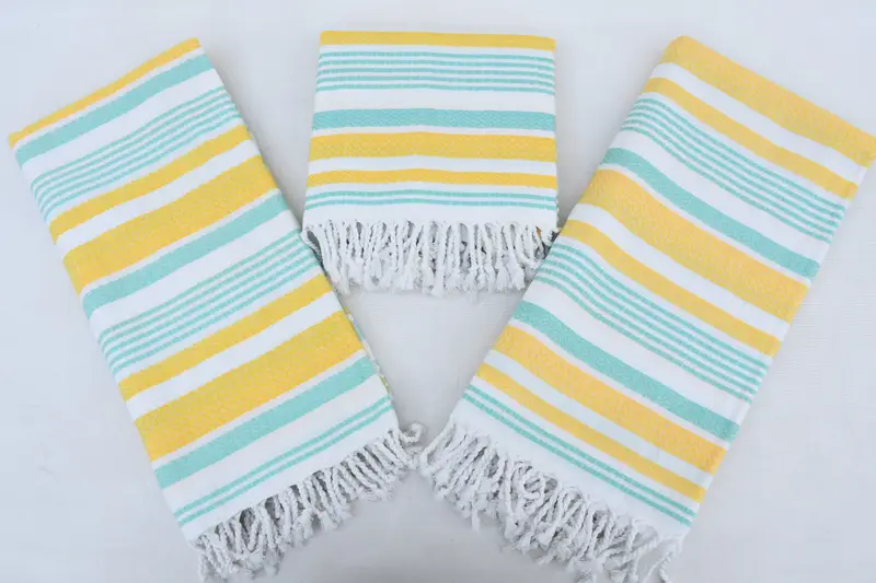 Wedding Anniversary Gift, 70x36 Cotton Striped Towel, Custom Towel, Luxury towel, Custom Beach Towels, Personalized Gift For Her, Home Decor Gifts - 8