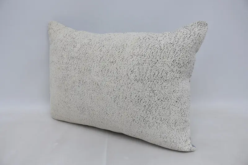 Cozy Throw Pillow Sham, Kilim Pillow Cover, Cushion Cover, Decorative Throw Cushion, Vintage Pillow, Kilim Pillow, 20x28 White Cushion - 4