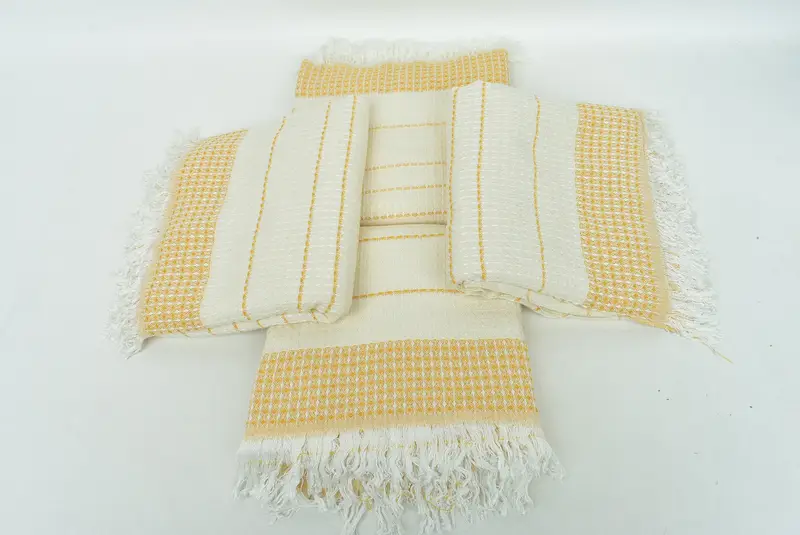 Bridesmaid Gift, Gift For Mom, Organic towel, Traditional Turkish peshtemal for hammam, 70x40 Cotton Waffle Towel, Personalized Bridesmaid Gift - 6