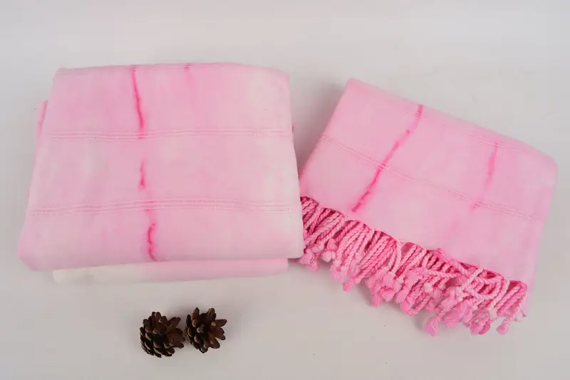 Organic Turkish towel, Travel towel, 64x38 Cotton Tie Dye Stonewashed Towel, Wedding Towel, House Warming Gift, Beach Towel Monogram, Gifts For Him - 8