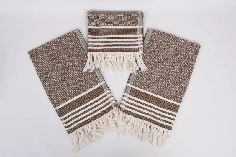 Toalla de mano personalizada, toalla de bordado, toalla de cocina personalizada, toalla de mano de Navidad, toalla de mano turca, toalla de diamante de algodón 32x16 - 6