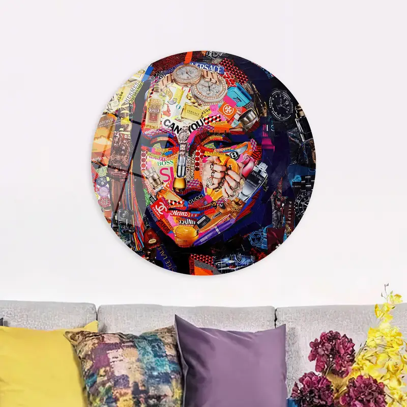 エレガントなプリントキャンバス: アートで空間を変革