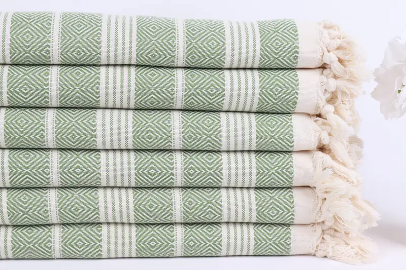 Unique Wedding Gift, Bachelor Party Gifts, Quick-Dry Beach Towel, Cute Beach Towel, Quick-dry towel, 70x38 Cotton Diamond Towel, Turkish Towel Beach - 3