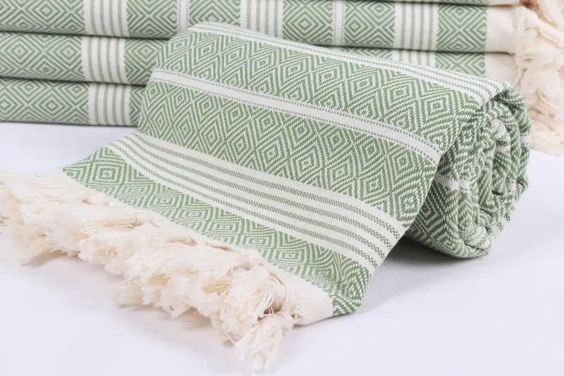 Unique Wedding Gift, Bachelor Party Gifts, Quick-Dry Beach Towel, Cute Beach Towel, Quick-dry towel, 70x38 Cotton Diamond Towel, Turkish Towel Beach - 4