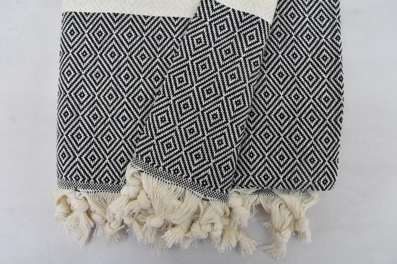 Turkish Bath Towel Set, Best Friend Gift, Bridesmaid Gift Towel, Housewarming Gift, Embroidery Towels, Extra large Turkish bath towel, Pool Towels - 5