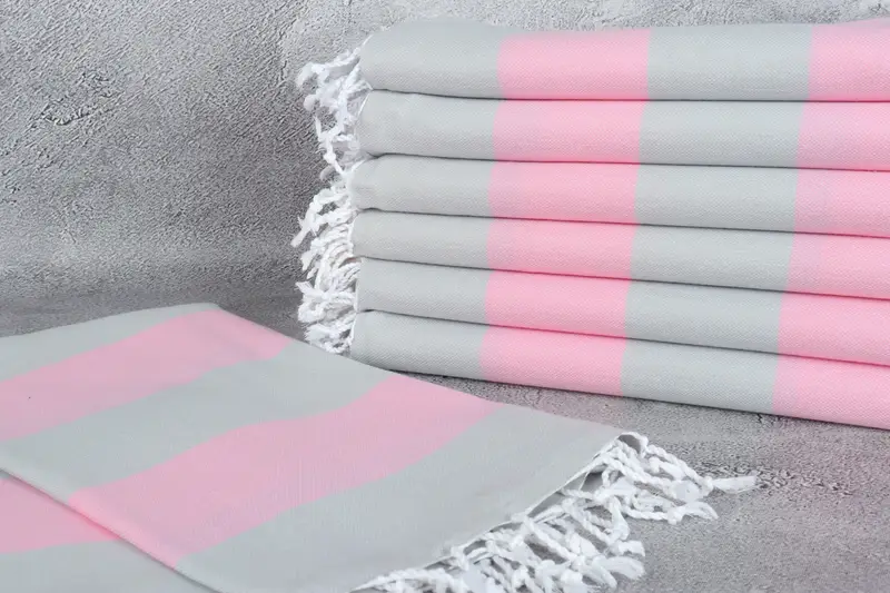 Personalized Gift For Her, 70x40 Cotton Striped Towel, Bachelorette Party Decorations, Turkish Towel Monogram, Beach towel, Bridesmaid Gift - 2
