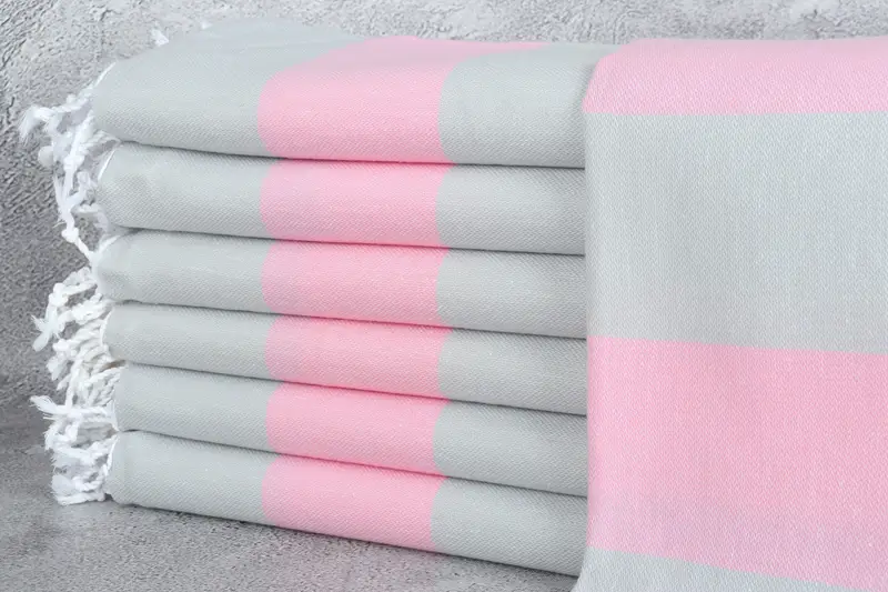 Personalized Gift For Her, 70x40 Cotton Striped Towel, Bachelorette Party Decorations, Turkish Towel Monogram, Beach towel, Bridesmaid Gift - 1