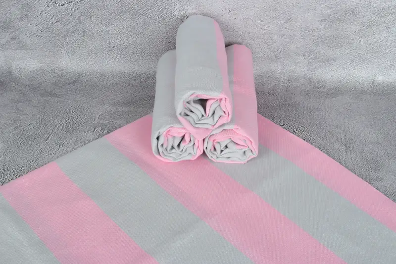 Personalized Gift For Her, 70x40 Cotton Striped Towel, Bachelorette Party Decorations, Turkish Towel Monogram, Beach towel, Bridesmaid Gift - 7