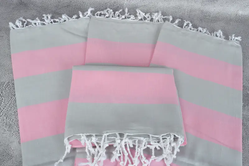 Personalized Gift For Her, 70x40 Cotton Striped Towel, Bachelorette Party Decorations, Turkish Towel Monogram, Beach towel, Bridesmaid Gift - 4