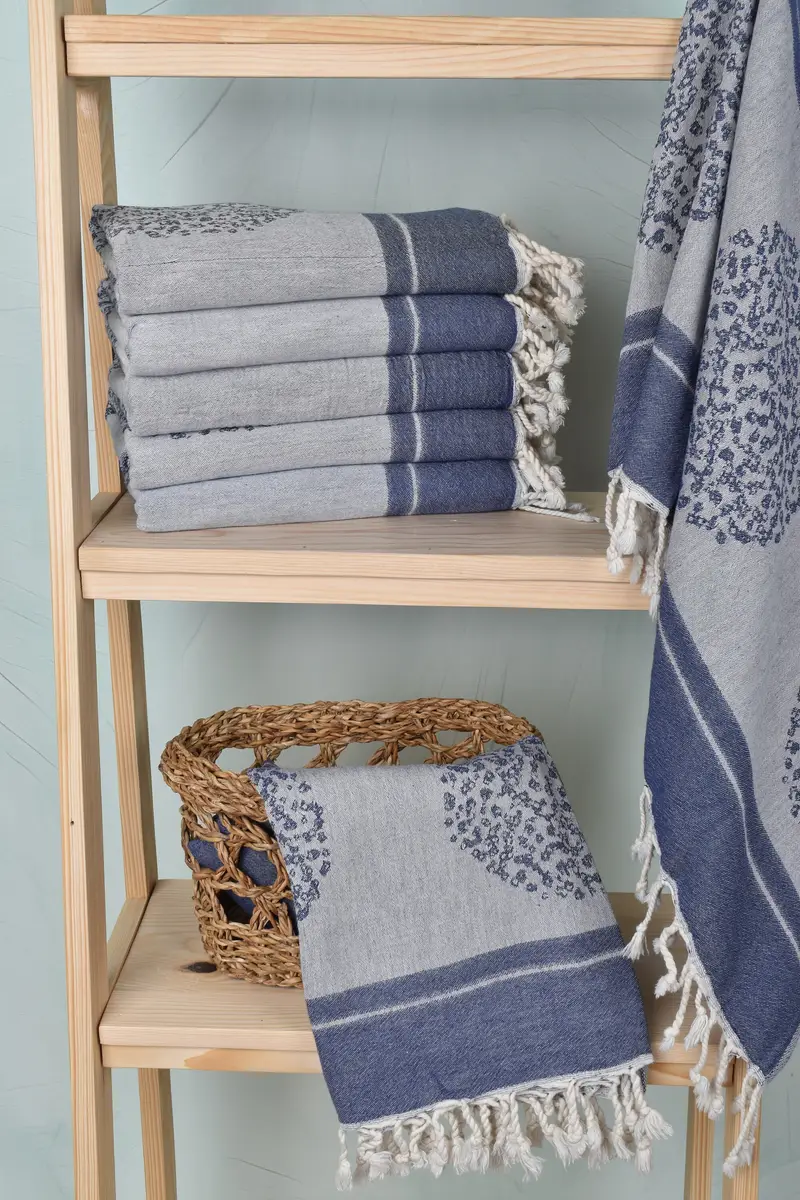 Turkish Towel USA, Cotton towel, Turkish Towel Set, 60x38 Cotton Striped Towel, Bachelorette Party Gift, Personalized Wedding Gift For Couple - 4