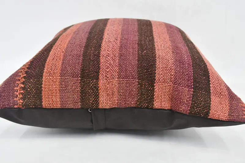 Pillow for Sofa, Pet Pillow Cover, Cushion, Luxury Cushion Cover, 20x20 Purple Pillow, Toss Pillow Cover, Gift Pillow, Turkish Kilim Pillow - 6