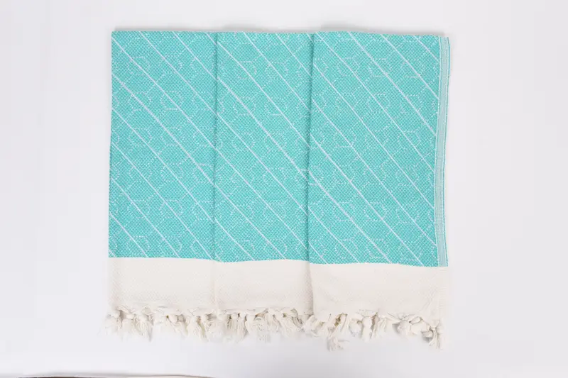 Monogram Dish Towel, Wedding Gift, Personalized Hand Towel, Kitchen Towel, 36x18 Cotton Geometric Towel, Gift For Him, Girl Trip Party Favor - 7