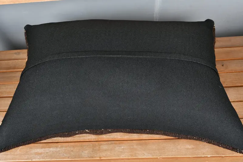 Pet Yastığı Kapağı, Boho Yastığı, Açık Dövme Yastığı Kılıfı, Ev Dekoru Yastığı, 20x28 Kahverengi Yastık Kılıfı, Boho Yastık Sham Kapağı, Yastık Kılıfı - 5