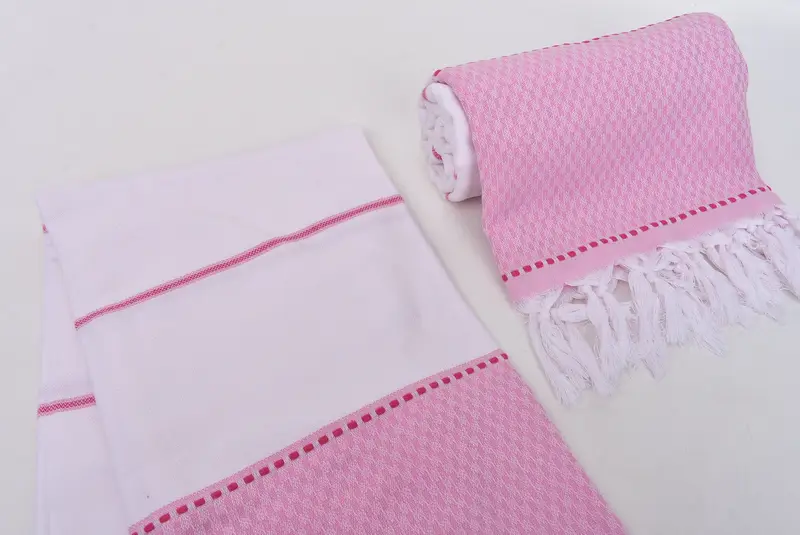 Cotton towel, Valentines Gift, Beach Towel Monogram, Kids Beach Towel, Organic towel, Best Beach Towel, 70x40 Cotton Striped Towel, Wedding Towel - 7