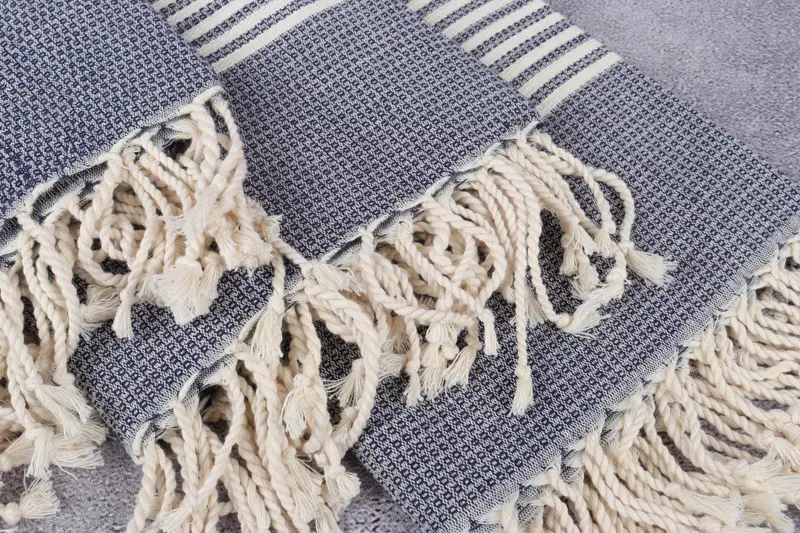 Bride Gift, Bridal Shower Favors, Travel Towel, Best Friend Gift, Bridesmaid Gift Towel, Mexico Bachelorette Party Gifts, 68x40 Cotton Striped Towel - 5