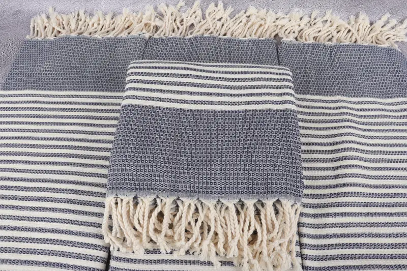 Bride Gift, Bridal Shower Favors, Travel Towel, Best Friend Gift, Bridesmaid Gift Towel, Mexico Bachelorette Party Gifts, 68x40 Cotton Striped Towel - 4