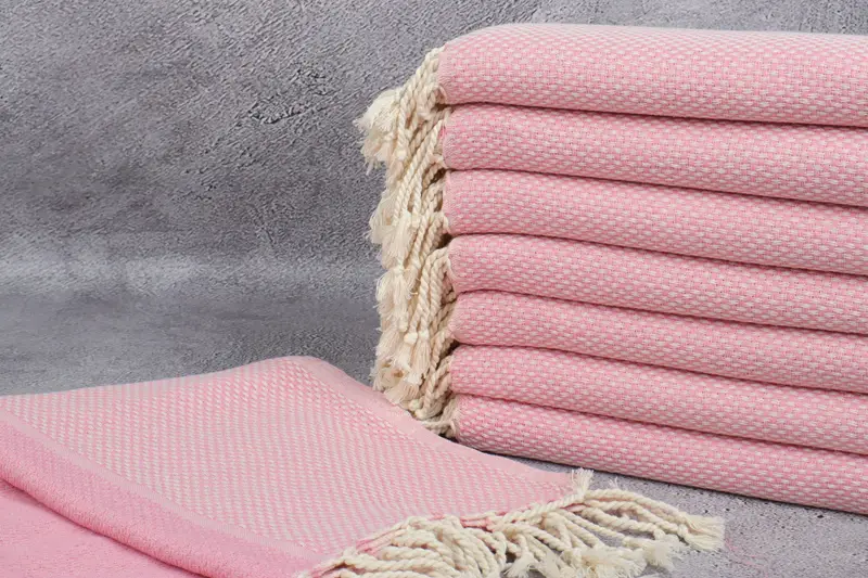 Welcome Wedding Gift, 64x38 Cotton Geometric Towel, Beach Towel Bulk, Turkish beach towel, Custom Wedding Gift From Bridesmaid, Housewarming Gift - 2