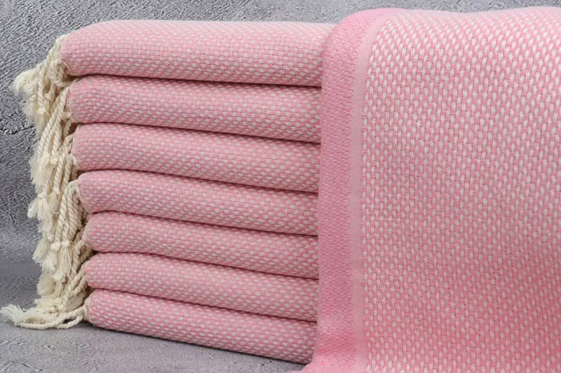 Welcome Wedding Gift, 64x38 Cotton Geometric Towel, Beach Towel Bulk, Turkish beach towel, Custom Wedding Gift From Bridesmaid, Housewarming Gift - 1
