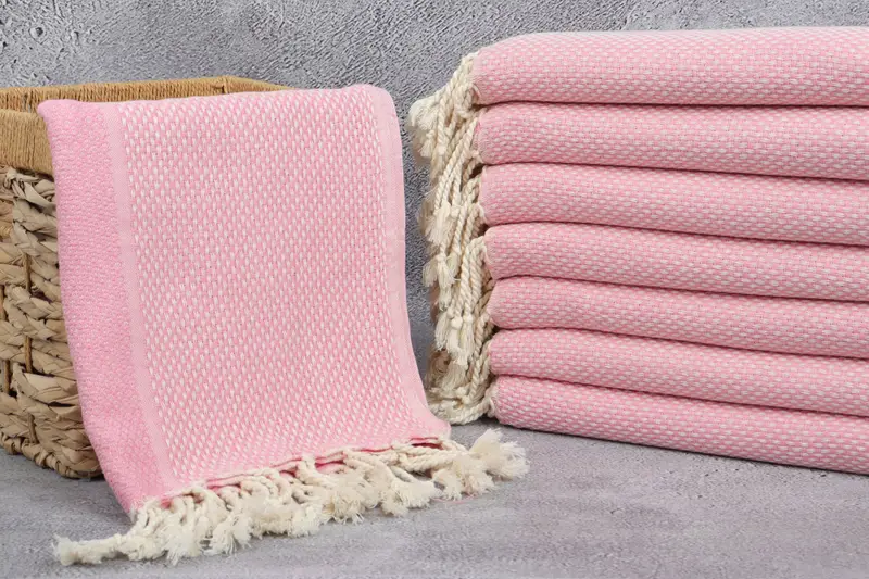 Welcome Wedding Gift, 64x38 Cotton Geometric Towel, Beach Towel Bulk, Turkish beach towel, Custom Wedding Gift From Bridesmaid, Housewarming Gift - 3