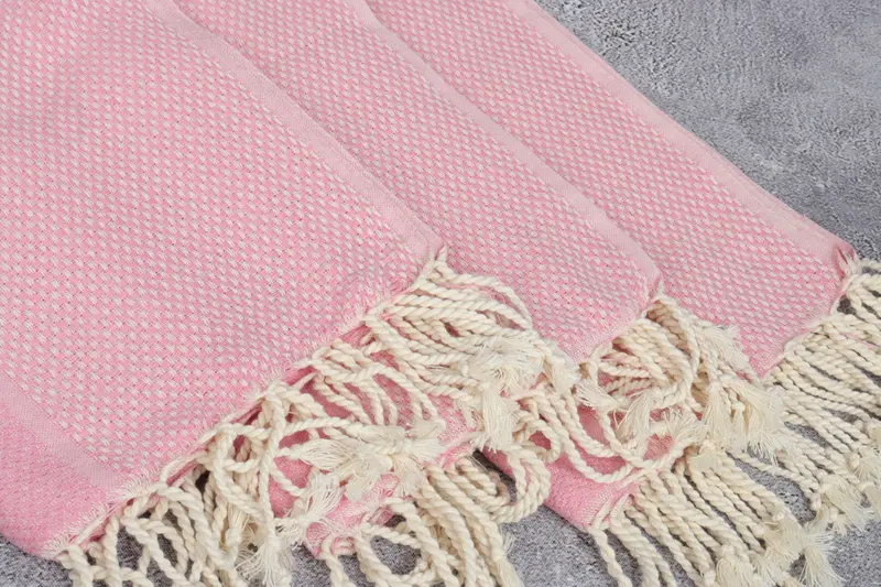 Welcome Wedding Gift, 64x38 Cotton Geometric Towel, Beach Towel Bulk, Turkish beach towel, Custom Wedding Gift From Bridesmaid, Housewarming Gift - 5