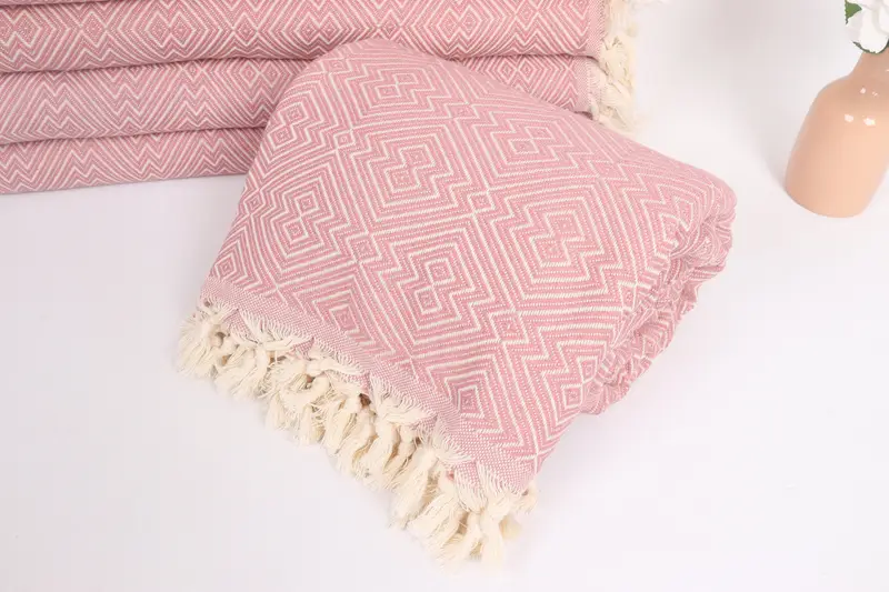 Tischdecke, Geschenk für Freund, Strandthema Hochzeitsgeschenk, türkische Decke, extra große Tischdecke, personalisierte Decke, 92x80 Baumwolldiamanttuch - 4