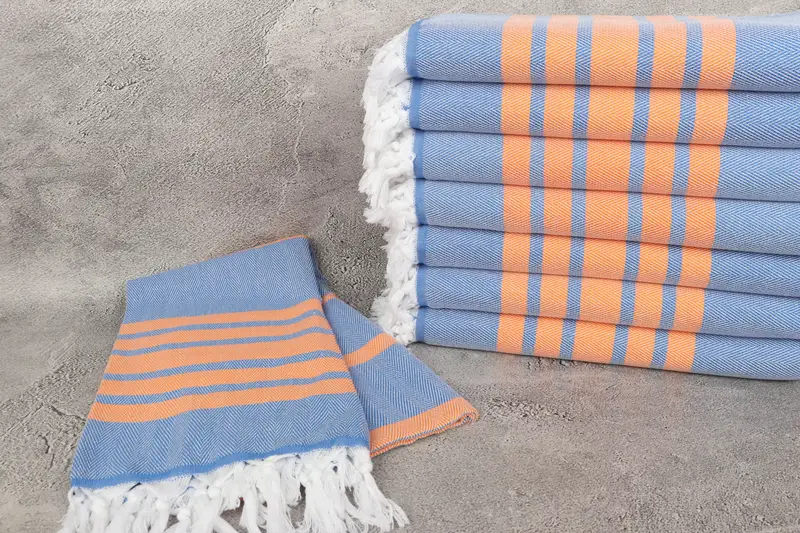 64x40 Cotton Striped Towel, Bachelorette Party Gifts Bridesmaids, Decorative Towel, Grandma Gift, Custom Gift, Bachelor Bachelorette Party Favors - 2