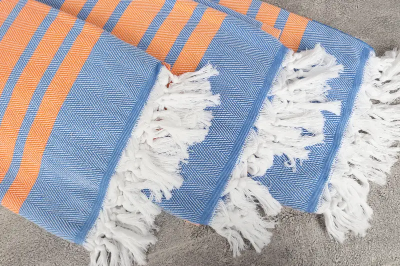 64x40 Cotton Striped Towel, Bachelorette Party Gifts Bridesmaids, Decorative Towel, Grandma Gift, Custom Gift, Bachelor Bachelorette Party Favors - 5